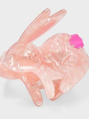 Easter Bunny Claw Hair Clip - Pink